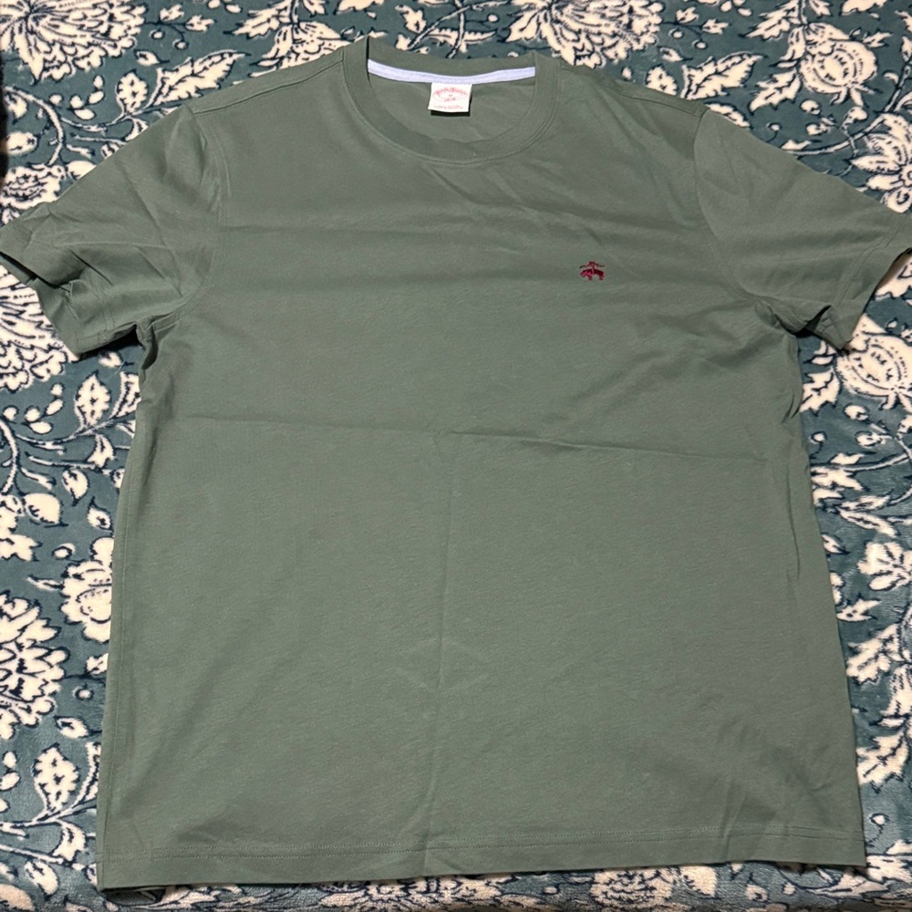 Brooks Brothers Olive Short Sleeve Tee